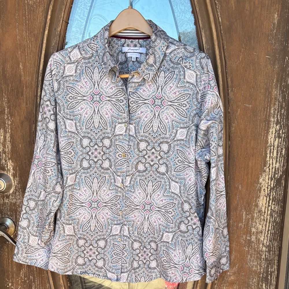 foxcroft button down top! Women’s
16W
